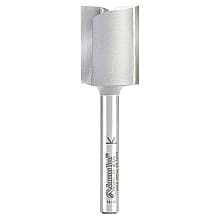 3/4" x 2-5/8" High Production Straight Plunge Router Bit, 2-Flute, 1/4" Shank