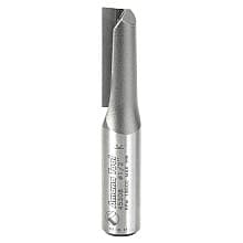 1/2" x 2-7/8" High Production Straight Plunge Router Bit, 1-Flute, 1/2" Shank