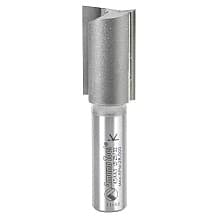 25/32" x 2-7/8" Straight Plunge Bit, 2-Flute, 1/2" Shank