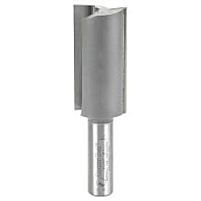 1" x 3-5/8" High Production Straight Plunge Router Bit, 2-Flute, 1/2" Shank