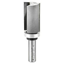 1" x 3-3/4" Flush Trim Plunge Template Router Bit with Upper Ball Bearing, 2-Flute, 1/2" Shank