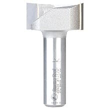 1-1/4" x 9/16" Carbide Tipped Spoilboard Surfacing, Rabbeting, Flycutter, Slab Leveler, Surface Planer/Flattening Router Bit, 2-Flute, 1/2" Shank