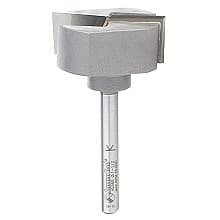 1-1/2" x 2-3/4" Bottom Cleaning/Spoilboard Router Bit, 2-Flute, 1/4" Shank