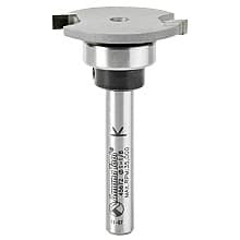 1-1/8" x 1-7/8" Straight Flooring Bit, 2-Flute, 1/4" Shank