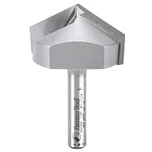 1-1/4" x 1-59/64" V-Groove Router Bit, 2-Flute, 1/4" Shank