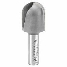 1" x 2-3/4" x 1/2" Radius Core Box Extra Deep Router Bit, 1/2" Shank