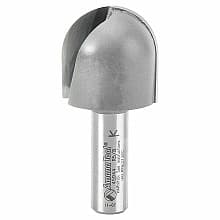 1-1/4" x 2-3/4" x 5/8" Radius Core Box Extra Deep Router Bit, 1/2" Shank