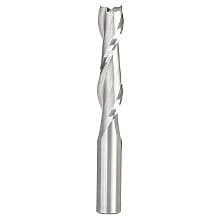 1/2" Dia x 2-1/8" Solid Carbide Up-Cut Spiral Plunge Bit, 1/2" Shank
