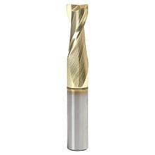 3/8" x 2-1/2" Up-Cut Composite/Fiberglass/Phenolic Spiral Router Bit, 2-Flute, 3/8" Shank