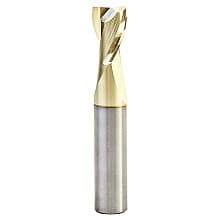 1/2" x 3" Up-Cut Composite/Fiberglass/Phenolic Spiral Router Bit, 2-Flute, 1/2" Shank