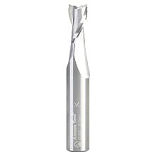 25/64" Dia x 3/4" Solid Carbide Up-Cut Spiral Plunge Bit, 1/2" Shank