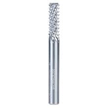1/4" x 3/4" Diamond Pattern Composite Cutting End Mill Bit, 1/4" Shank