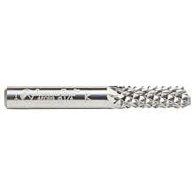 1/4" x 2" Ultra-Fine Point Diamond Pattern Composite Cutting End Mill Bit, 1/4" Shank