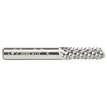 1/4" x 2" Ultra-Fine Point Diamond Pattern Composite Cutting End Mill Bit, 1/4" Shank