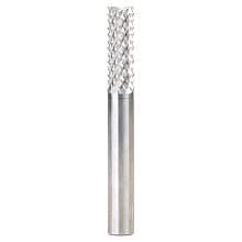 6mm x 19mm Diamond Pattern Composite Cutting End Mill Bit, 6mm Shank