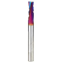 1/4" x 2-1/2" Spektra Up-Cut Phenolic/Resin/Composite Spiral Router Bit with Chipbreaker, 3-Flute, 1/4" Shank