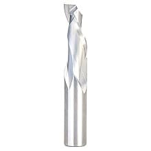 1/2" Dia x 1-1/8" CNC Solid Carbide Compression Spiral Bit, 1 Flute, 1/2" Shank