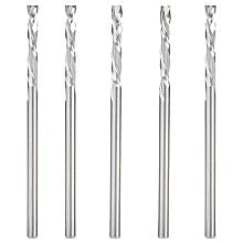 1/8" x 13/16" 5-Piece CNC Solid Carbide Compression Spiral Bit, 1/8" Shank