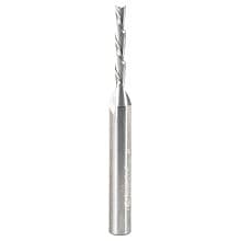 1/8" x 2-1/2" Down-Cut Spiral Plunge Bit, 2-Flute, 1/4" Shank