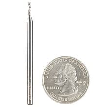 1/16" x 2" Down-Cut Spiral Plunge Bit, 2-Flute, 1/8" Shank