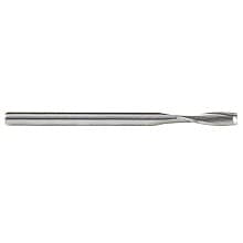 1/8" x 2" Up-Cut Spiral Plunge Bit for Solid Wood, 2-Flute, 1/8" Shank