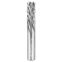 1/2" x 3-1/2" CNC Down-Cut Carbon Graphite/Fiber Panel Cutting Spiral Router Bit, 1-Flute, 1/2" Shank