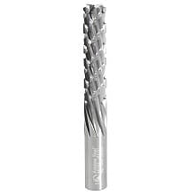 1/2" x 4" CNC Down-Cut Carbon Graphite/Fiber Cutting Spiral Router Bit, 1-Flute, 1/2" Shank