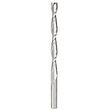 3/8" x 6" CNC Up-Cut Foam Cutting Square End Spiral Router Bit, 2-Flute, 3/8" Shank, 4" Cutting Height