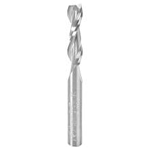 1/4" x 2-1/2" Up-Cut Spiral Plunge Bit, 2-Flute, 1/4" Shank, 1" Cutting Height