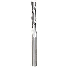 1/4" x 3" Up-Cut Spiral Plunge Bit, 2-Flute, 1/4" Shank