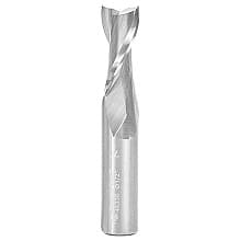 1/2" x 3" Up-Cut Spiral Plunge Bit, 2-Flute, 1/2" Shank, 1-1/8" Cutting Height