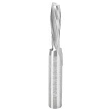 3/16" x 2" Down-Cut Spiral Plunge Bit for Solid Wood, 2-Flute, 1/4" Shank