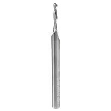 1/8" x 3" Up-Cut Ball Nose Spiral Router Bit, 2-Flute, 1/4" Shank