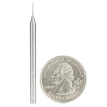1/64" x 2" Down-Cut Spiral Plunge Bit, 2-Flute, 1/8" Shank