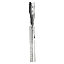 1/4" x 2-1/2" Acrylic Cutting 'O' Down-Cut Slow Spiral Router Bit, 2-Flute, 1/4" Shank, 1" Cutting Height