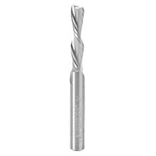 7/32" x 2-1/2" Down-Cut Spiral Plunge Bit, 2-Flute, 1/4" Shank