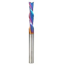 1/4" x 3" Spektra Down-Cut Spiral Plunge Bit, 2-Flute, 1/4" Shank