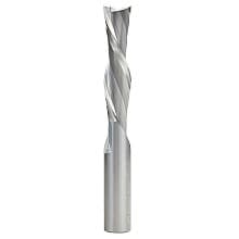 1/2" x 4" Down-Cut Spiral Plunge Bit, 2-Flute, 1/2" Shank