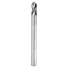 1/4" x 3" Spektra Up-Cut Ball Nose Spiral Router Bit, 4-Flute, 1/4" Shank