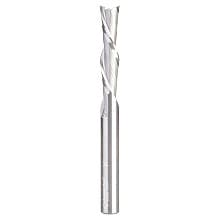 3/8" Dia x 1-5/8" Solid Carbide Down-Cut Extra Long Spiral Plunge Bit, 3/8" Shank for Guitar Bodies on CNC Machines