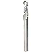 1/4" x 2-1/2" Up-Cut Spiral Plunge Bit with Corner Radius, 2-Flute, 1/4" Shank