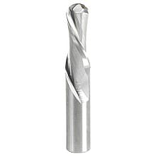 1/2" x 3" Down-Cut Ball Nose Spiral Router Bit, 2-Flute, 1/2" Shank