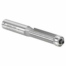 1/2" x 4-1/16" Extra-Long Flush Trim Bit with Double Ball Bearing, 3-Flute, 1/2" Shank