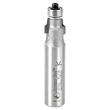 1/2" Dia x 3/8" Carbide Tipped No-File Trim .059 Radius Bevel Trim Bits, 1/2" Shank