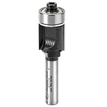 1/2" x 1-31/32" Flush Trim Cutter Assembly, 2-Flute, 1/4" Shank
