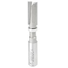 1/2" x 3-1/2" Flush Trim Plunge Template with Upper Ball Bearing, 2-Flute, 1/2" Shank