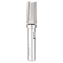5/8" Dia x 1-1/4" Carbide Tipped Flush Trim Plunge Template, 1/2" Shank with Upper Ball Bearing Router Bit