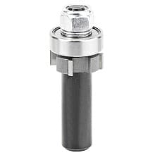 7/8" x 2-3/8" 4-Wings Flush Trim Single Bevel Cutter Assembly, 1/2" Shank