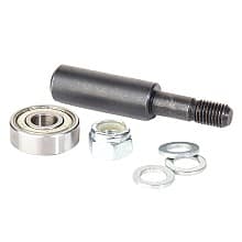 5/16" - 24 NF x 2-3/8" Router Arbor with Hex Nut/Washer/Ball Bearing, 1/2" Shank