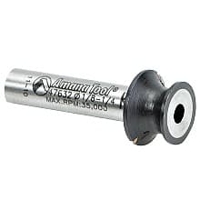 1/2" x 1-1/4" Bit Adapter for Handheld Trim Routers/Routers/CNC Machines, 1/4" Shank